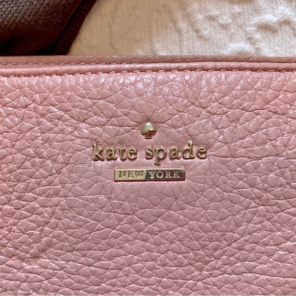 Kate Spade Pebbled Pink Leather Bag - Picture 3 of 12